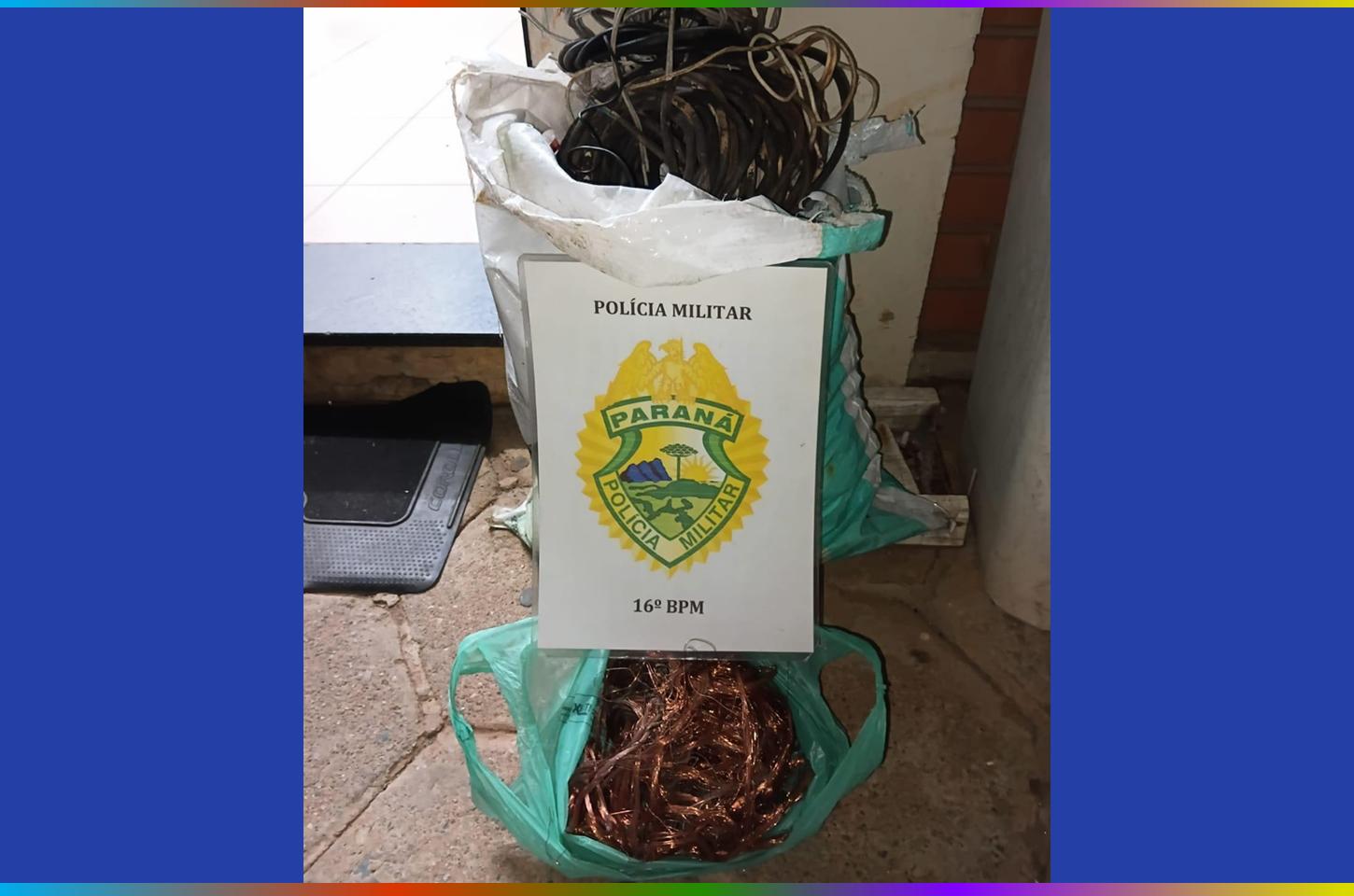 Operação Sinergia prende homem por receptação de fios de cobre em Guarapuava