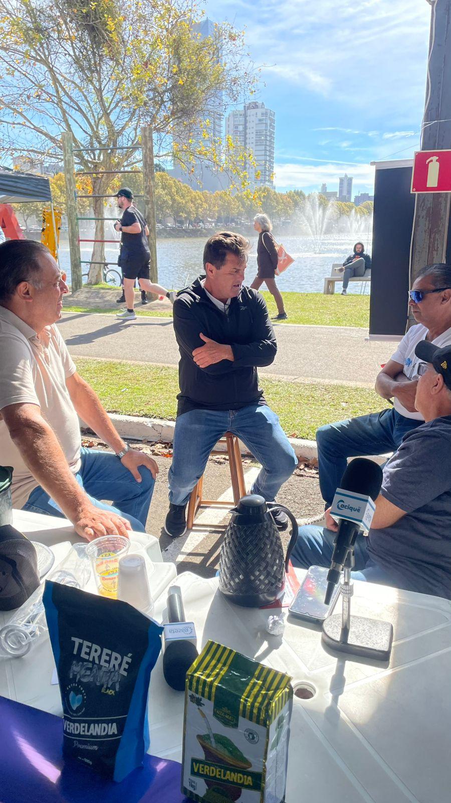 Parque do Lago lota já nas primeiras horas da Festa do Trabalhador em Guarapuava