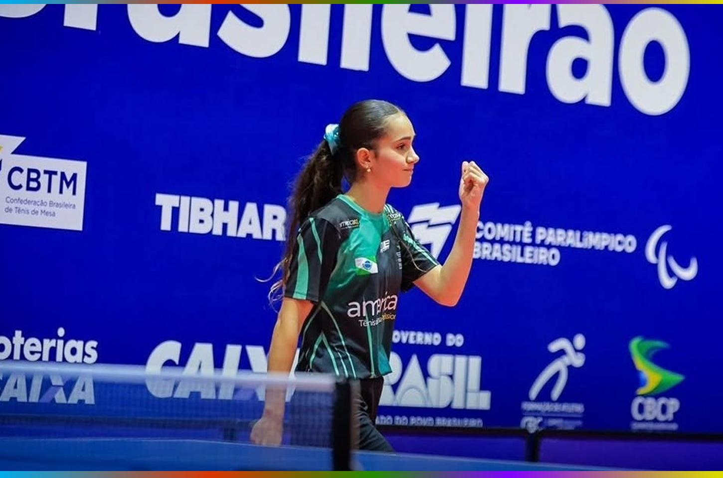ATLETA DE TURVO CONQUISTA BRONZE NO CAMPEONATO BRASILEIRO DE TÊNIS DE MESA