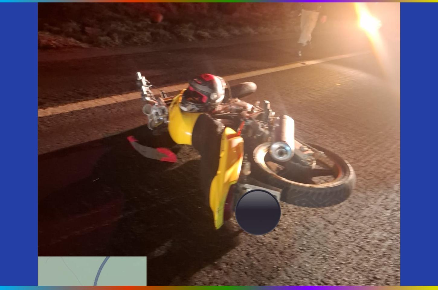 Motociclista morre em grave acidente na PR-170 em Guarapuava