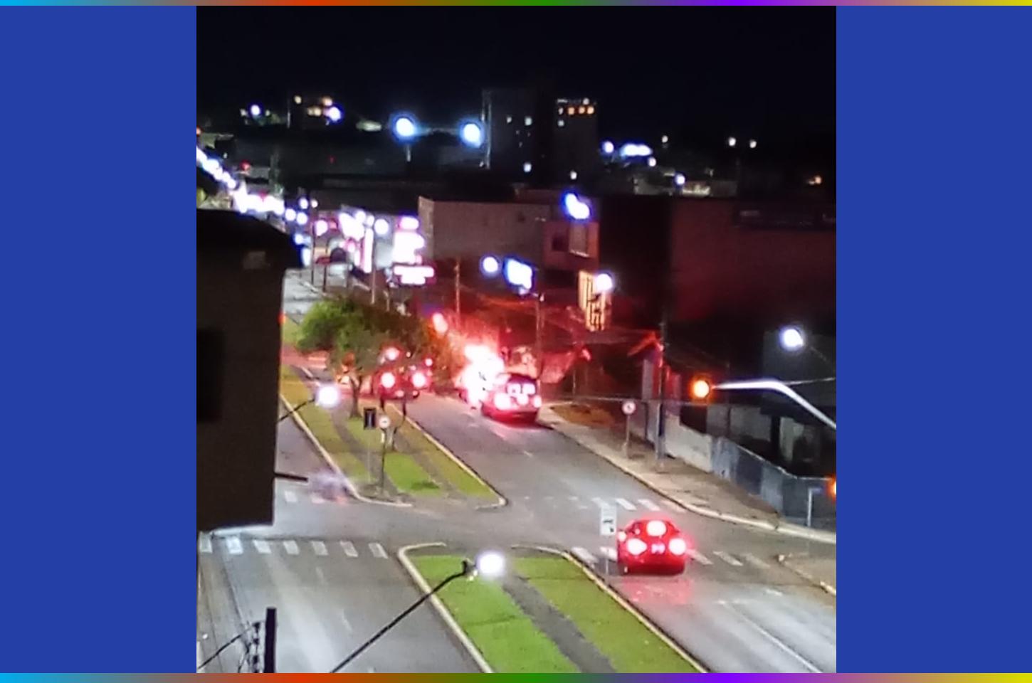 Motorista morre em grave acidente no Centro de Guarapuava