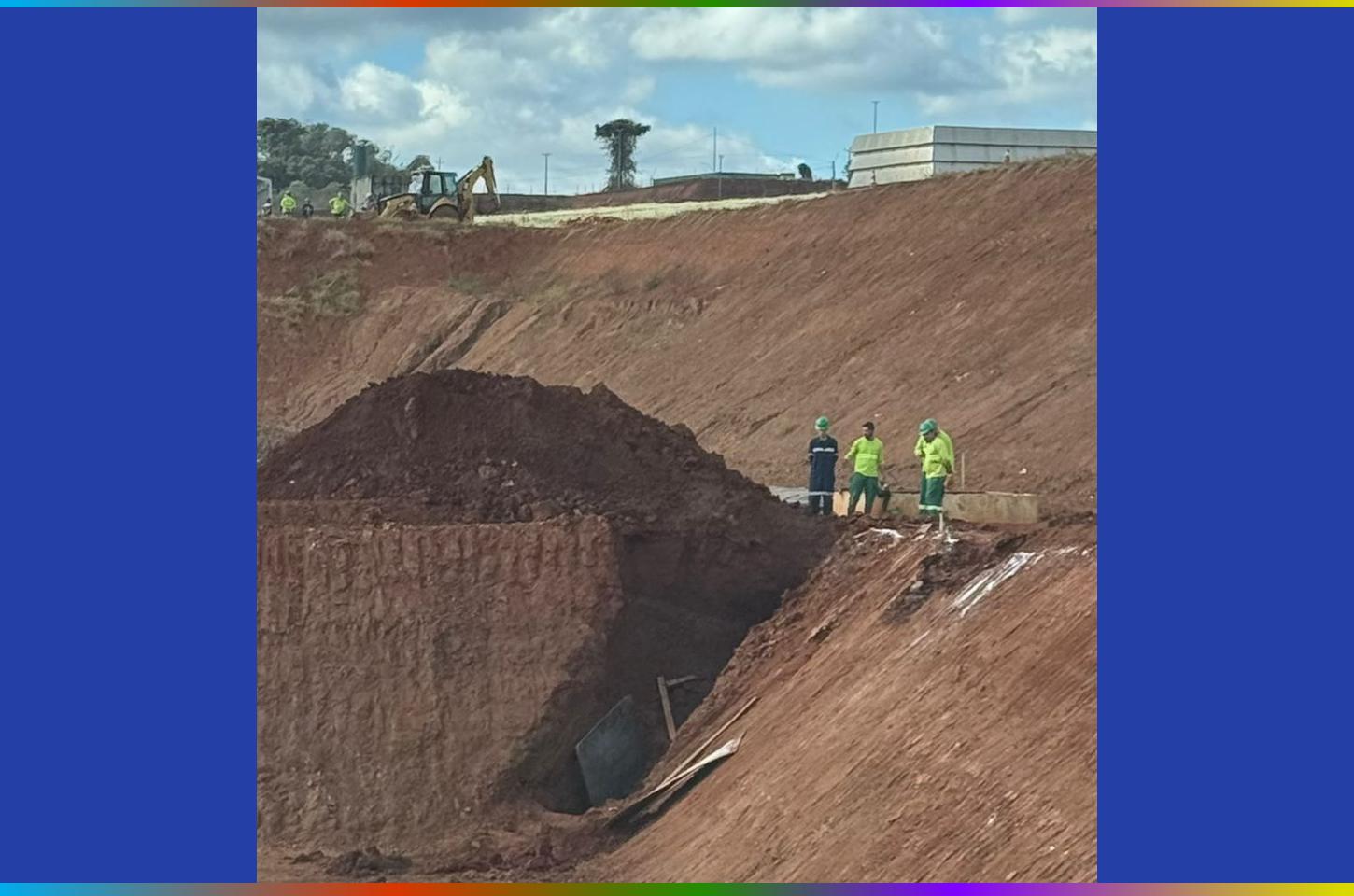 Trabalhador morre soterrado durante obra em aterro sanitário de Guarapuava