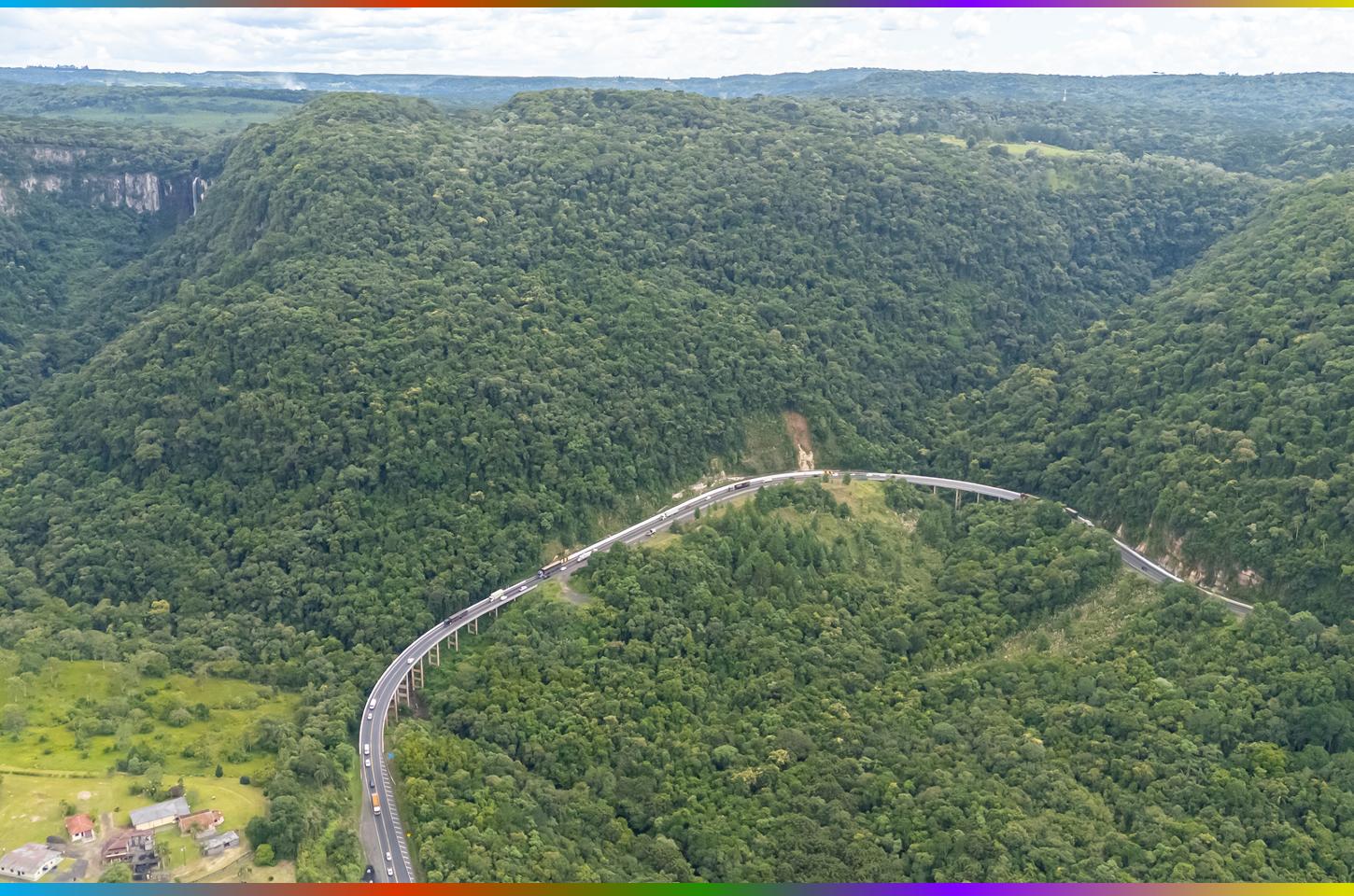 Obras na Serra da Esperança começam na segunda-feira (27) e terão sistema Pare e Siga na BR-277