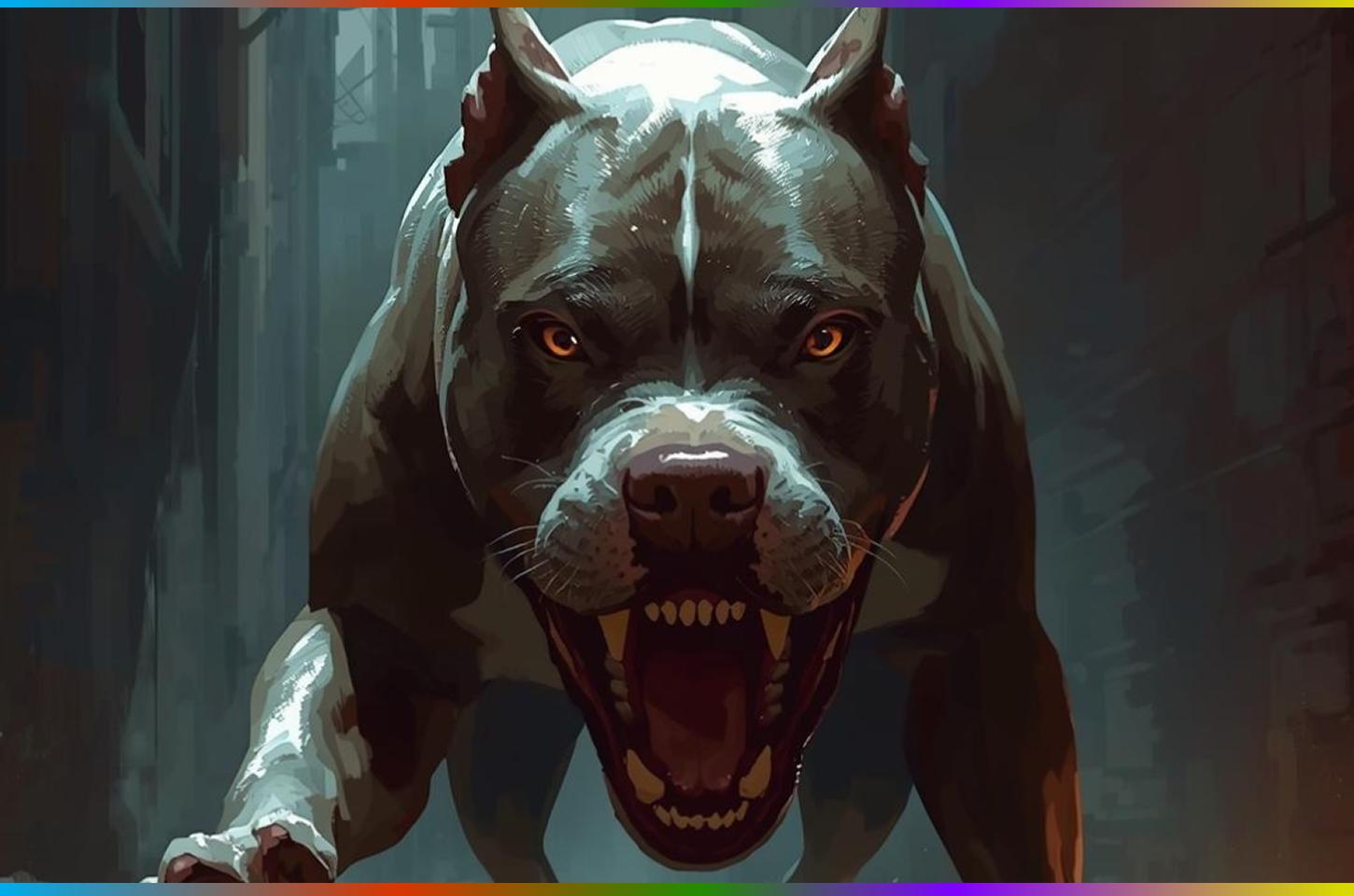 Pit Bulls atacam e matam cachorro dentro de residência em Guarapuava