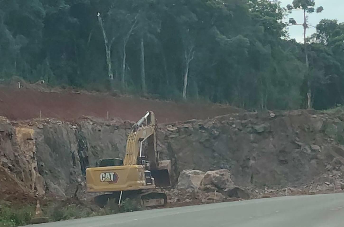 PRC-466 será totalmente interditada para detonação de rochas em Turvo nesta quinta-feira
