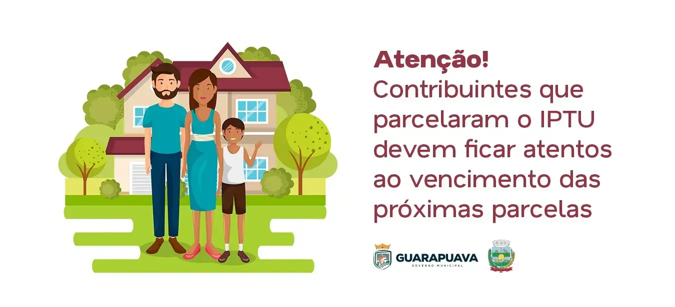 Atenção! Contribuintes que parcelaram o IPTU devem ficar atentos ao vencimento das próximas parcelas