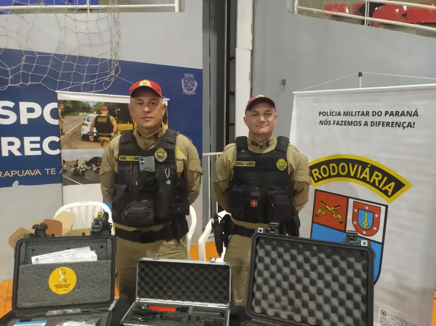 Paraná em Ação aproxima população das forças de segurança e promove conscientização no Joaquim Prestes