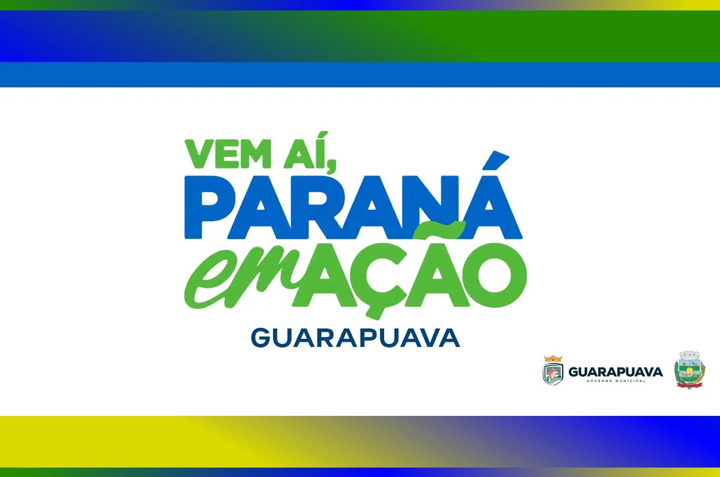 Paraná em Ação começa nesta quinta-feira em Guarapuava com serviços gratuitos