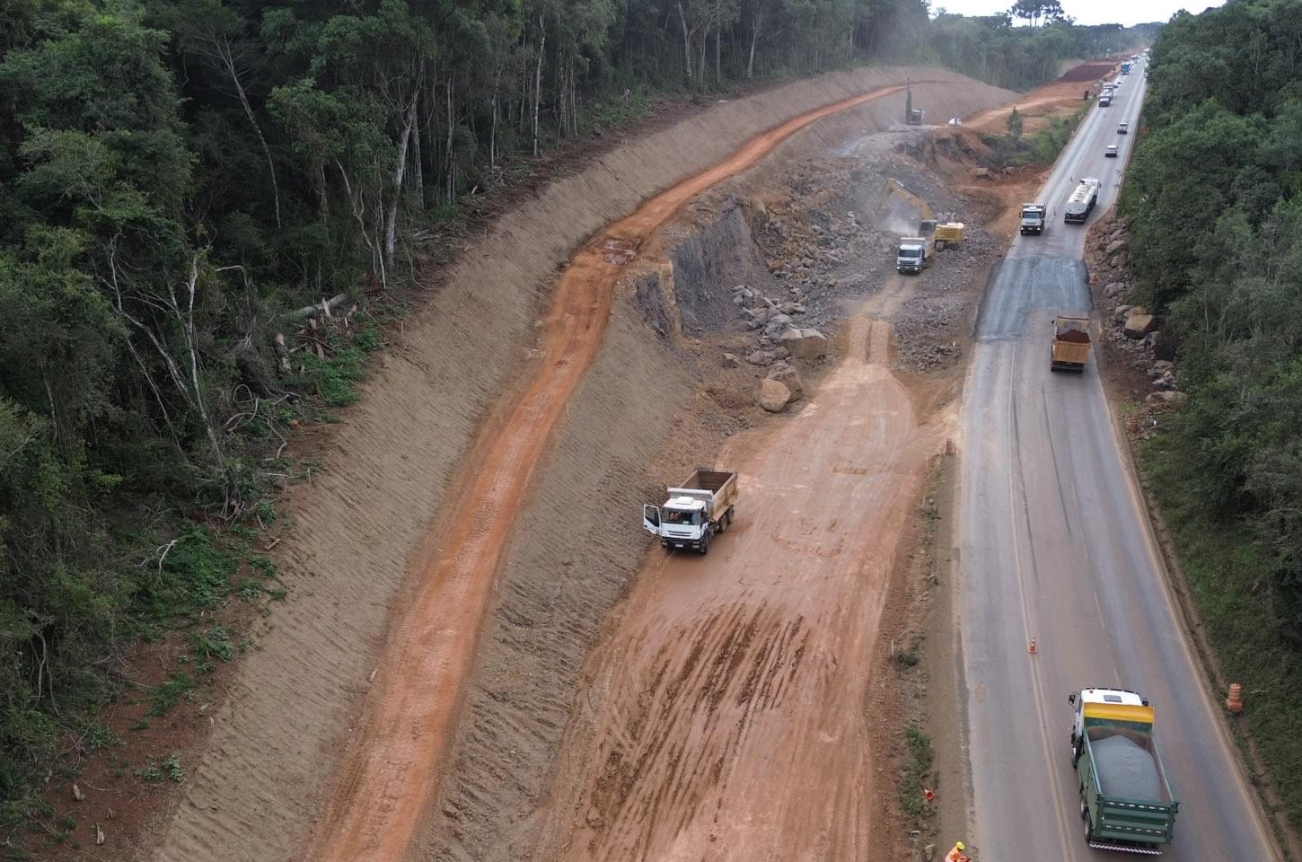 PRC-466 terá bloqueios em Turvo para detonação de rochas nesta quinta e sexta-feira