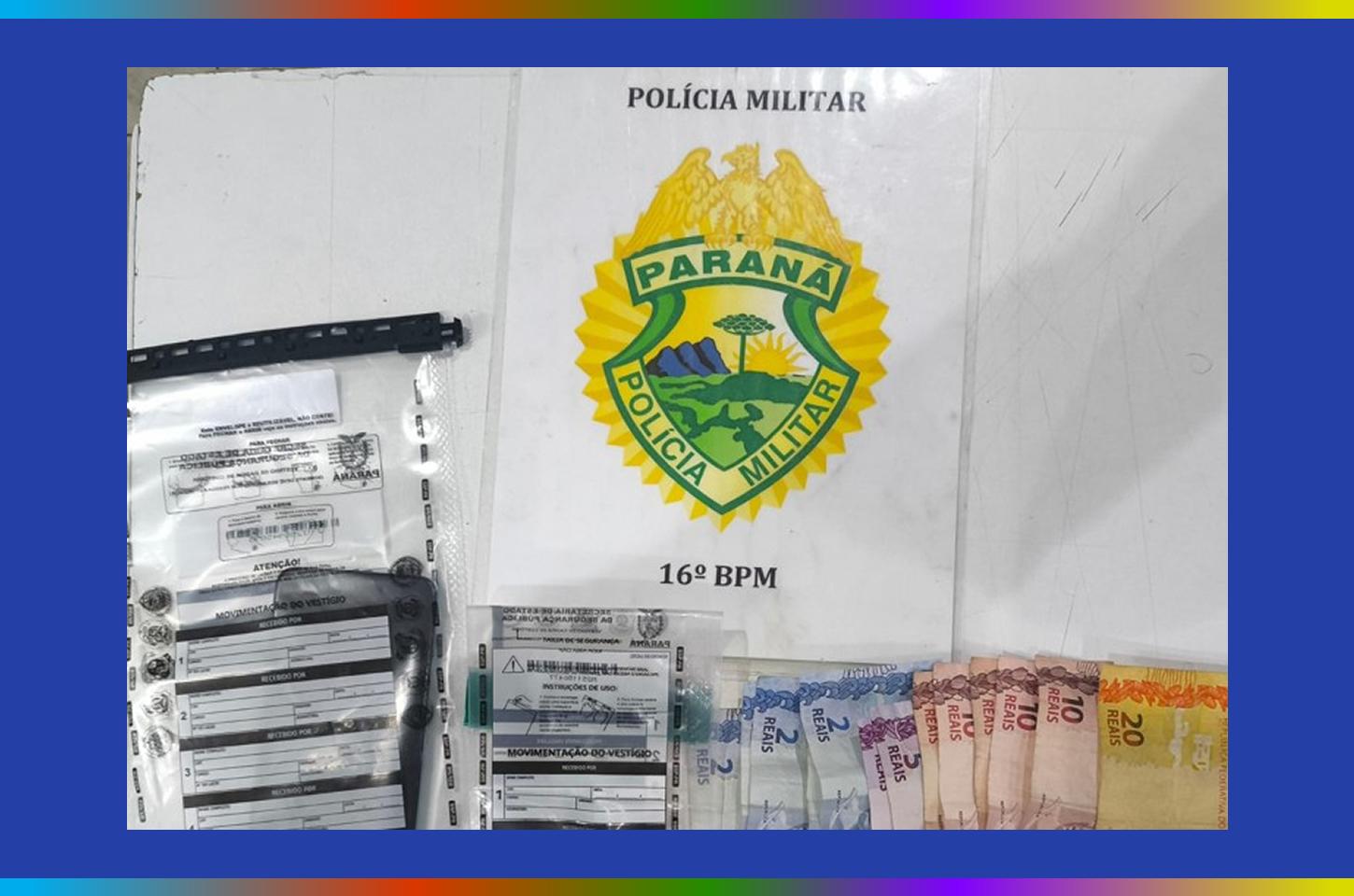 Homem é preso suspeito de tráfico de drogas após abordagem em Guarapuava