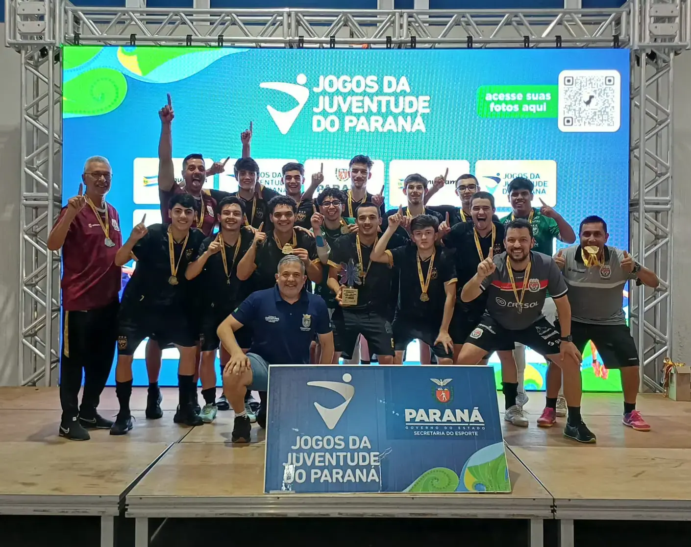 Investimento no esporte de base leva Guarapuava ao título estadual e ao vice-campeonato nos Jogos da Juventude