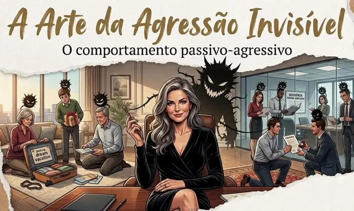 A Arte da Agressão Invisível: o comportamento passivo-agressivo