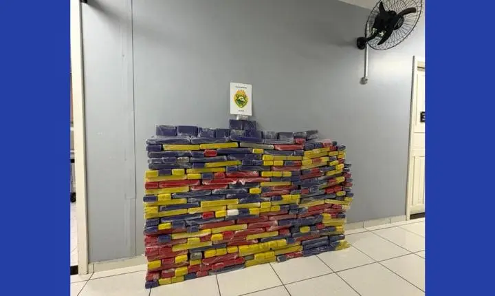Apreensão de mais de 380 quilos de maconha termina com prisão na BR-277