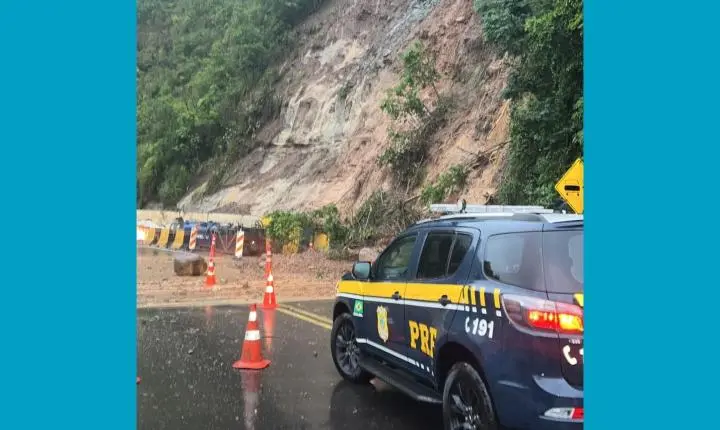 Chuvas provocam interdições em rodovias da região de Guarapuava