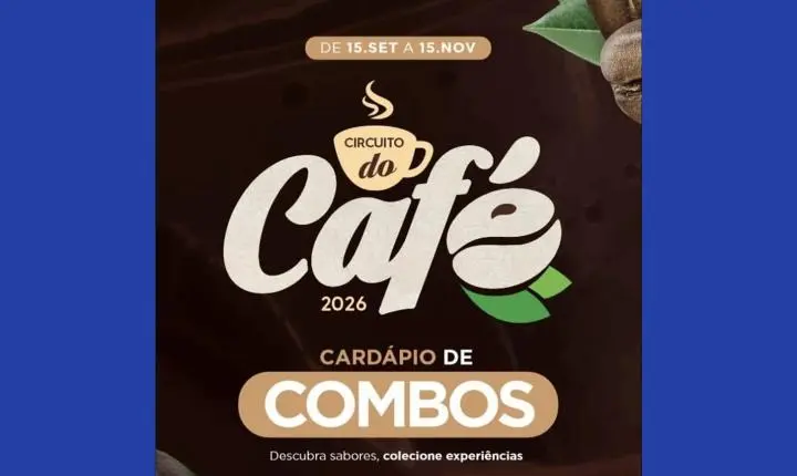 Circuito do Café reúne 15 estabelecimentos com combos exclusivos por R$ 45