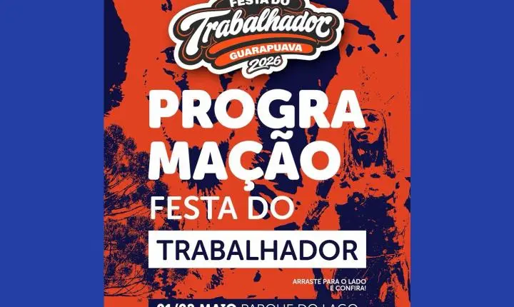 Festa do Trabalhador valoriza talentos guarapuavanos e reúne dois dias de programação intensa