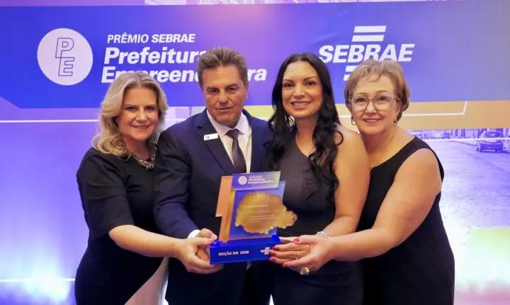 Guarapuava vence Prêmio Sebrae Prefeitura Empreendedora na categoria Empreendedorismo na Escola