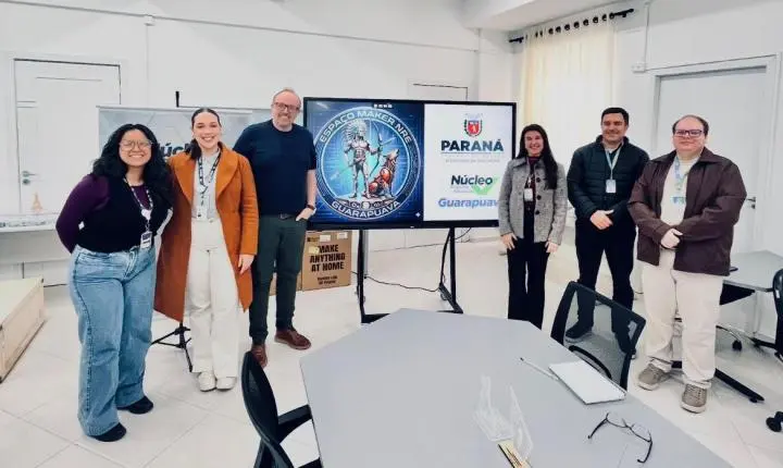 InovaLab e Núcleo Regional de Educação unem esforços para implantação de Espaço Maker em Guarapuava