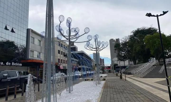 Inverno Guarapuava começa nesta quarta-feira (1°) com abertura oficial na Praça 9 de Dezembro