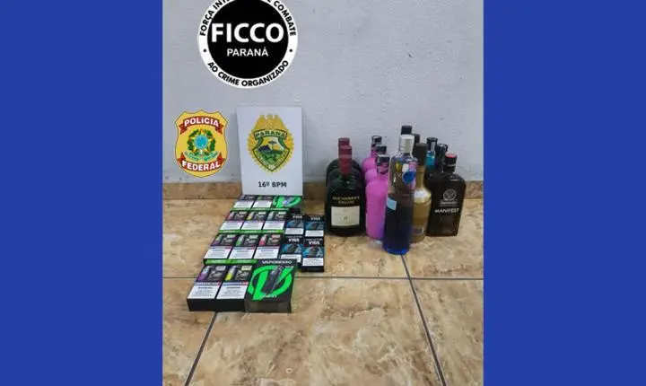 Mercadorias importadas sem documentação são apreendidas na BR-277 em Guarapuava