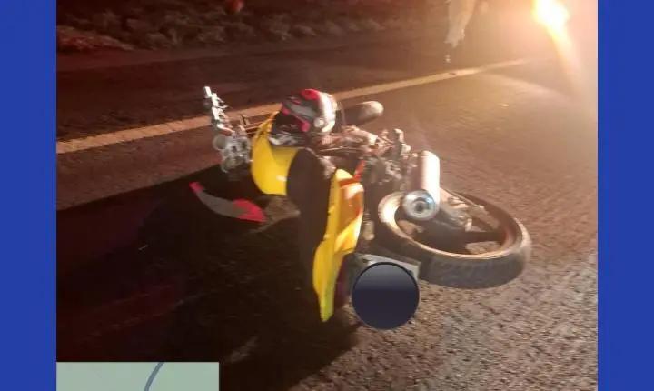 Motociclista morre em grave acidente na PR-170 em Guarapuava