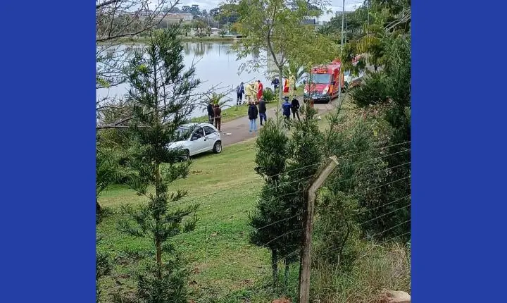 Mulher é resgatada após afogamento na Cidade dos Lagos e recupera sinais vitais após reanimação