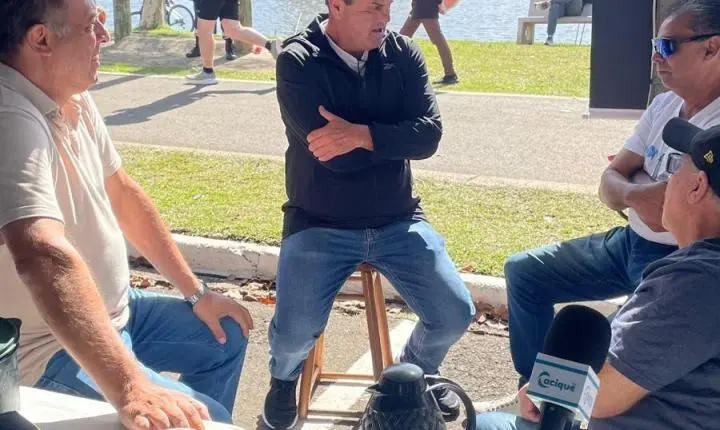 Parque do Lago lota já nas primeiras horas da Festa do Trabalhador em Guarapuava