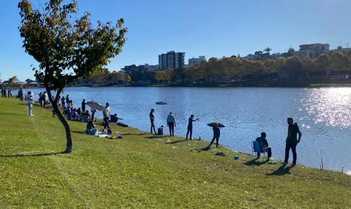 Pesca será liberada em lagos de Guarapuava para preparação da Festa do Trabalhador