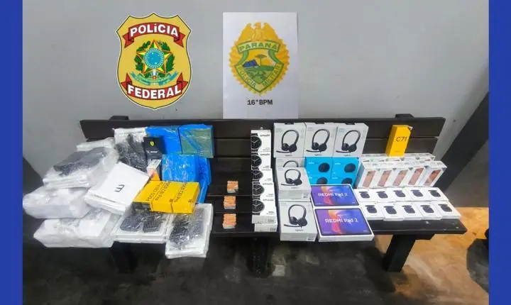 PM e Polícia Federal apreendem 48 ampolas de tirzepatida em ônibus na BR-277