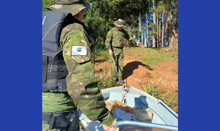 POLÍCIA AMBIENTAL PARTICIPA DE AÇÃO DE LIMPEZA E CONSCIENTIZAÇÃO AMBIENTAL EM GUARAPUAVA