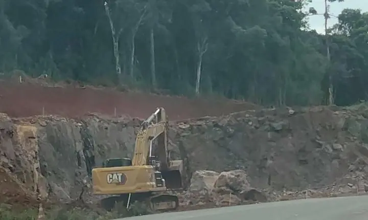 PRC-466 será totalmente interditada para detonação de rochas em Turvo nesta quinta-feira