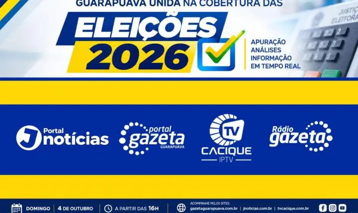 Veículos de comunicação de Guarapuava se unem em cobertura das Eleições 2026